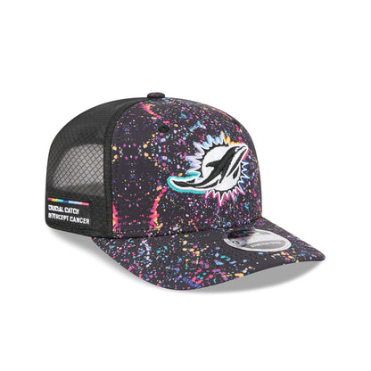 Miami Dolphins 2025 Crucial Catch 9SEVENTY Trucker Hat