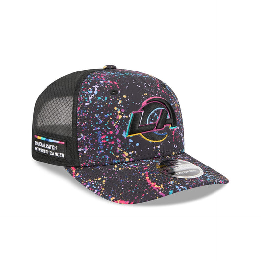 Los Angeles Rams 2025 Crucial Catch 9SEVENTY Trucker Hat
