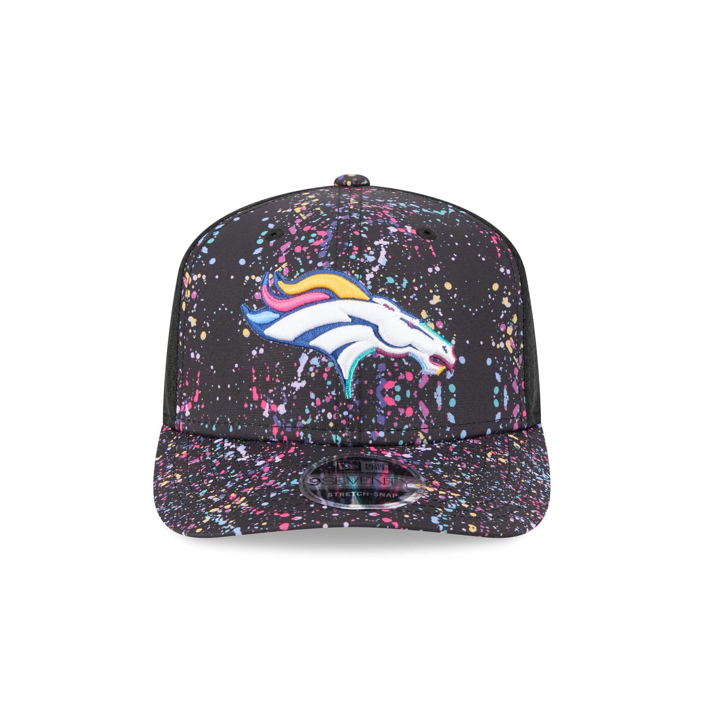Denver Broncos 2025 Crucial Catch 9SEVENTY Trucker Hat