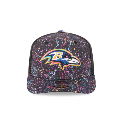 Baltimore Ravens 2025 Crucial Catch 9SEVENTY Trucker Hat