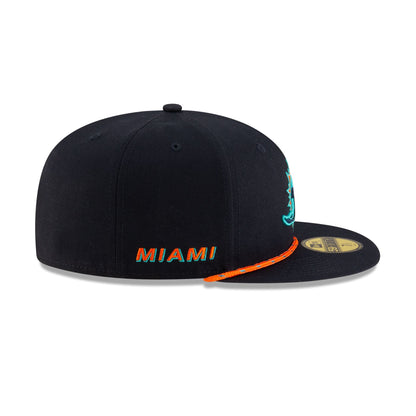 Miami Dolphins 2025 NFL Rivalries 59FIFTY Fitted Hat