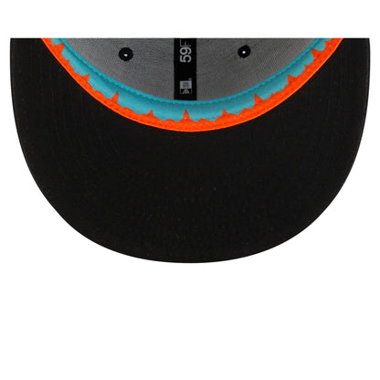 Miami Dolphins 2025 NFL Rivalries 59FIFTY Fitted Hat
