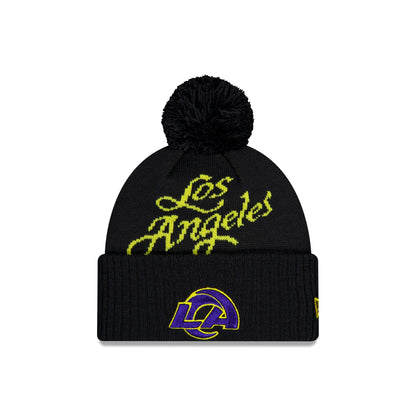 Los Angeles Rams 2025 NFL Rivalries Pom Knit Hat
