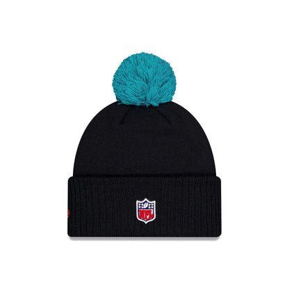 Miami Dolphins 2025 NFL Rivalries Pom Knit Hat