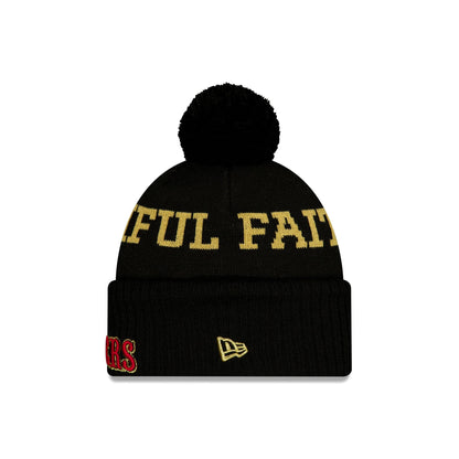 San Francisco 49ers 2025 NFL Rivalries Pom Knit Hat
