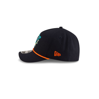 Miami Dolphins 2025 NFL Rivalries Kids 9FORTY M-Crown A-Frame Snapback Hat