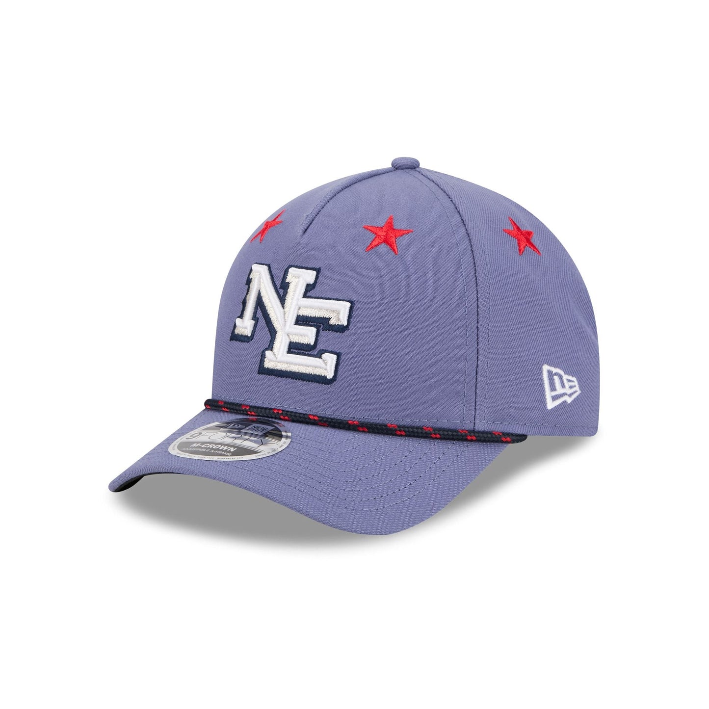 New England Patriots 2025 NFL Rivalries 9FORTY M-Crown A-Frame Snapback Hat