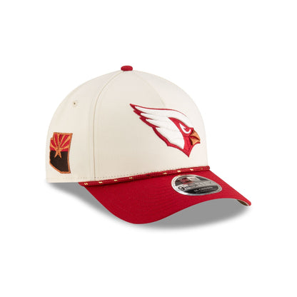 Arizona Cardinals 2025 NFL Rivalries 9FORTY M-Crown A-Frame Snapback Hat
