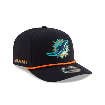 Miami Dolphins 2025 NFL Rivalries 9SEVENTY Stretch-Snap Hat