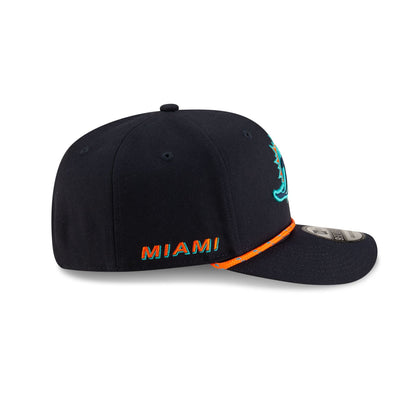 Miami Dolphins 2025 NFL Rivalries 9SEVENTY Stretch-Snap Hat