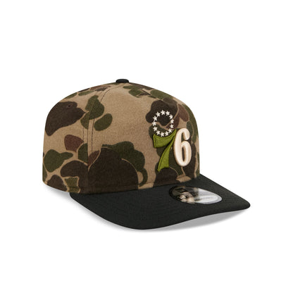 Philadelphia 76ers Three Looms Wool Duck Camo 19TWENTY Adjustable Hat