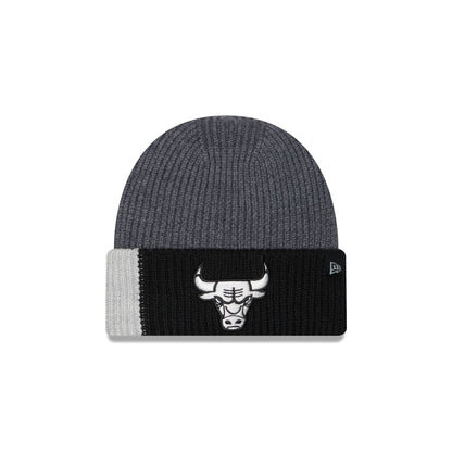 Chicago Bulls Merino Wool Color Block Cuff Knit Hat