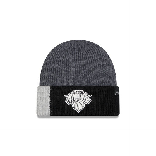 New York Knicks Merino Wool Color Block Cuff Knit Hat
