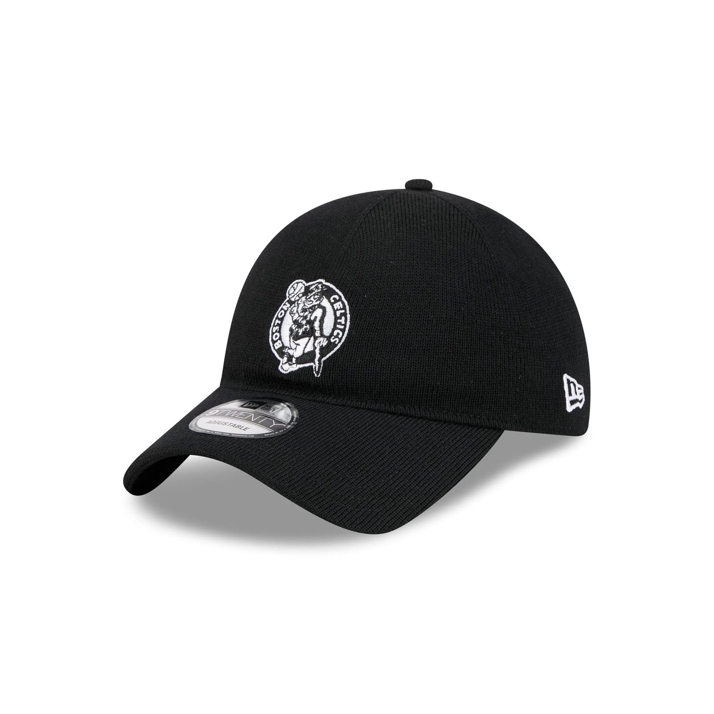 Boston Celtics Merino Wool Black 9TWENTY Adjustable Hat