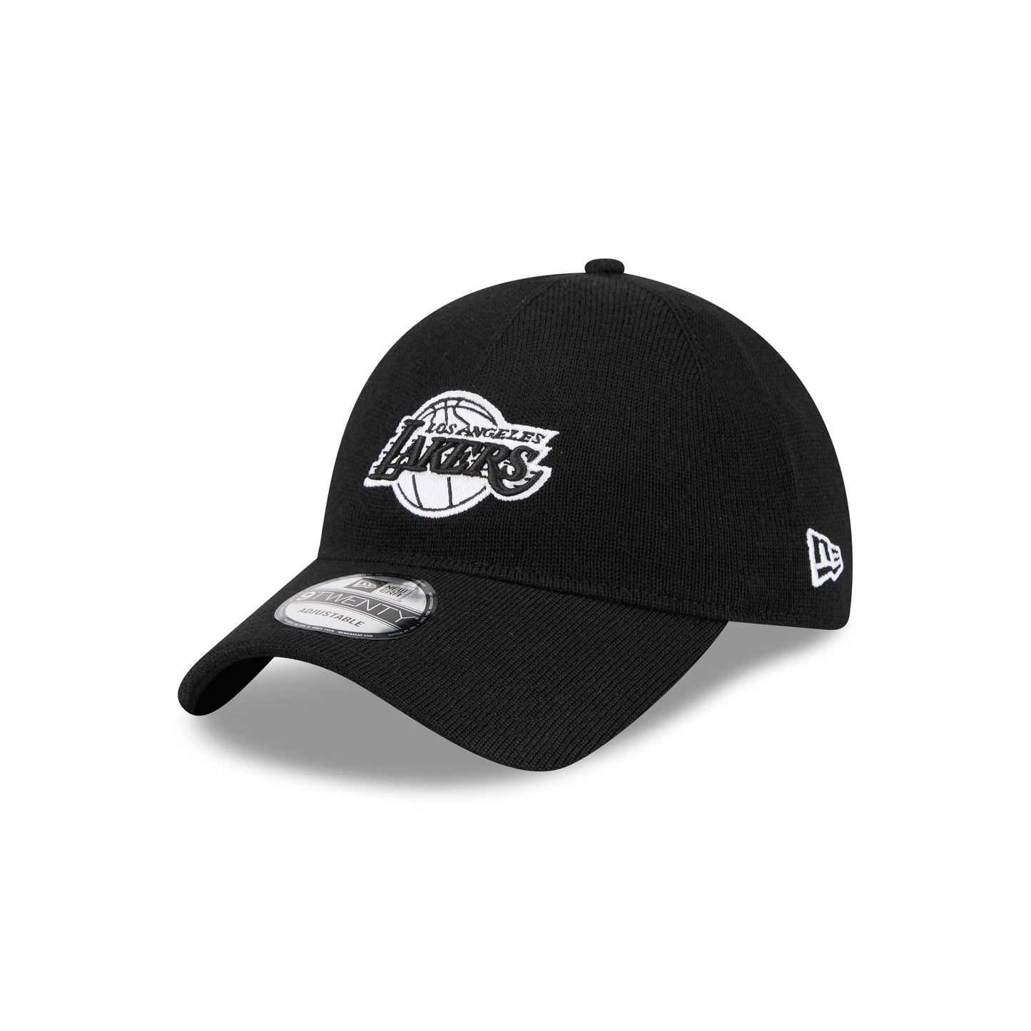 Los Angeles Lakers Merino Wool Black 9TWENTY Adjustable Hat