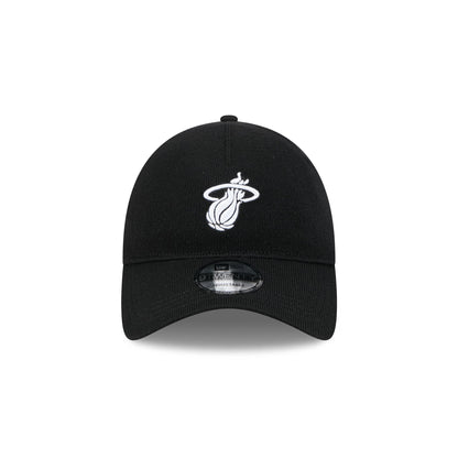 Miami Heat Merino Wool Black 9TWENTY Adjustable Hat