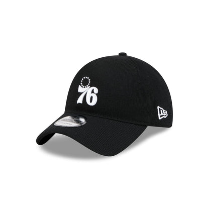 Philadelphia 76ers Merino Wool Black 9TWENTY Adjustable Hat