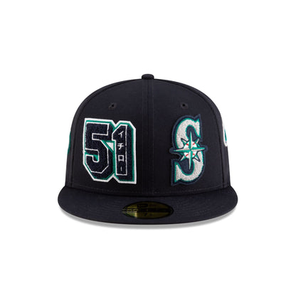 Seattle Mariners Hall of Fame 2025 Ichiro Suzuki 59FIFTY Fitted Hat