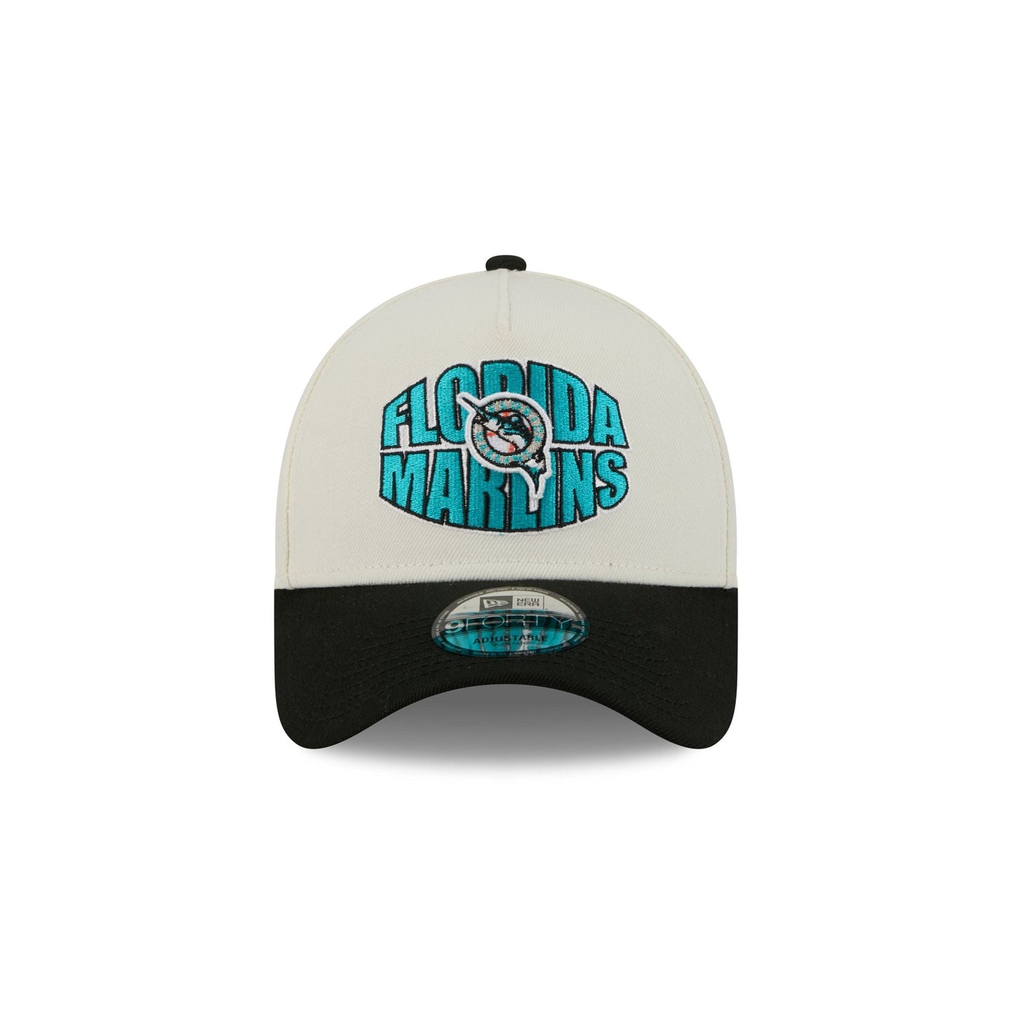Miami Marlins Classic Tones 9FORTY A-Frame Snapback Hat