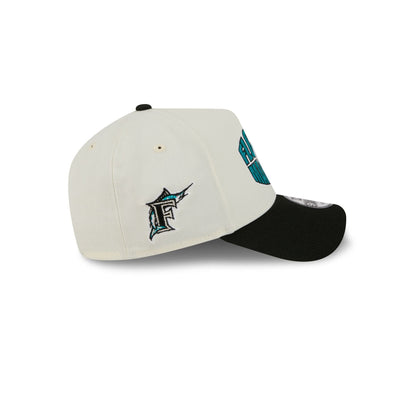 Miami Marlins Classic Tones 9FORTY A-Frame Snapback Hat