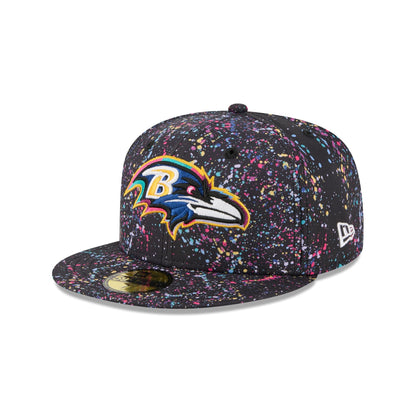 Baltimore Ravens 2025 Crucial Catch 59FIFTY Fitted Hat