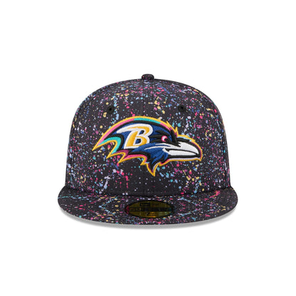Baltimore Ravens 2025 Crucial Catch 59FIFTY Fitted Hat