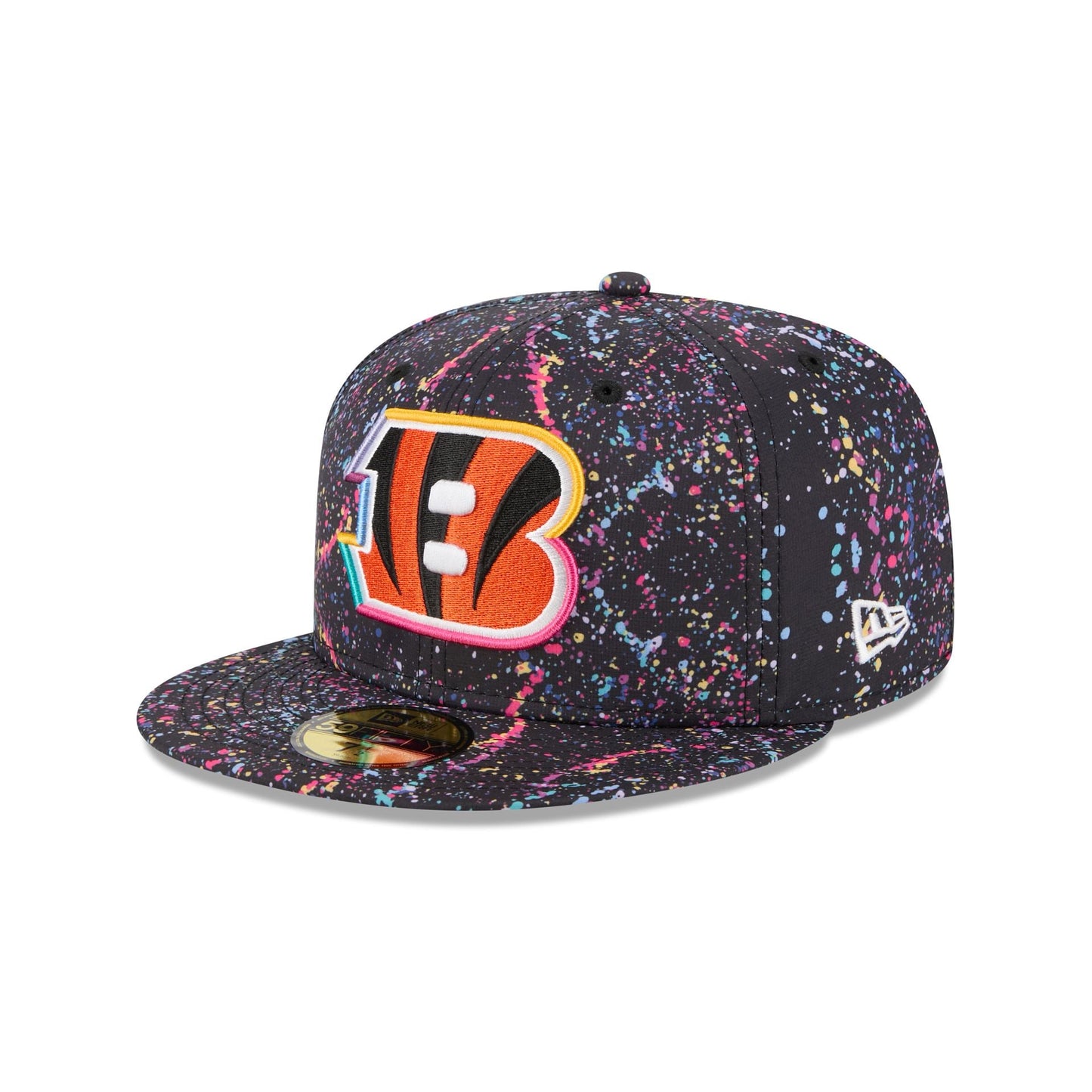 Cincinnati Bengals 2025 Crucial Catch 59FIFTY Fitted Hat