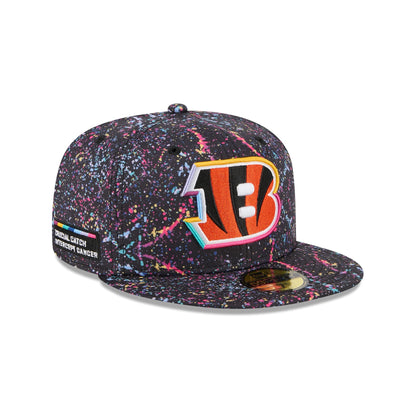 Cincinnati Bengals 2025 Crucial Catch 59FIFTY Fitted Hat