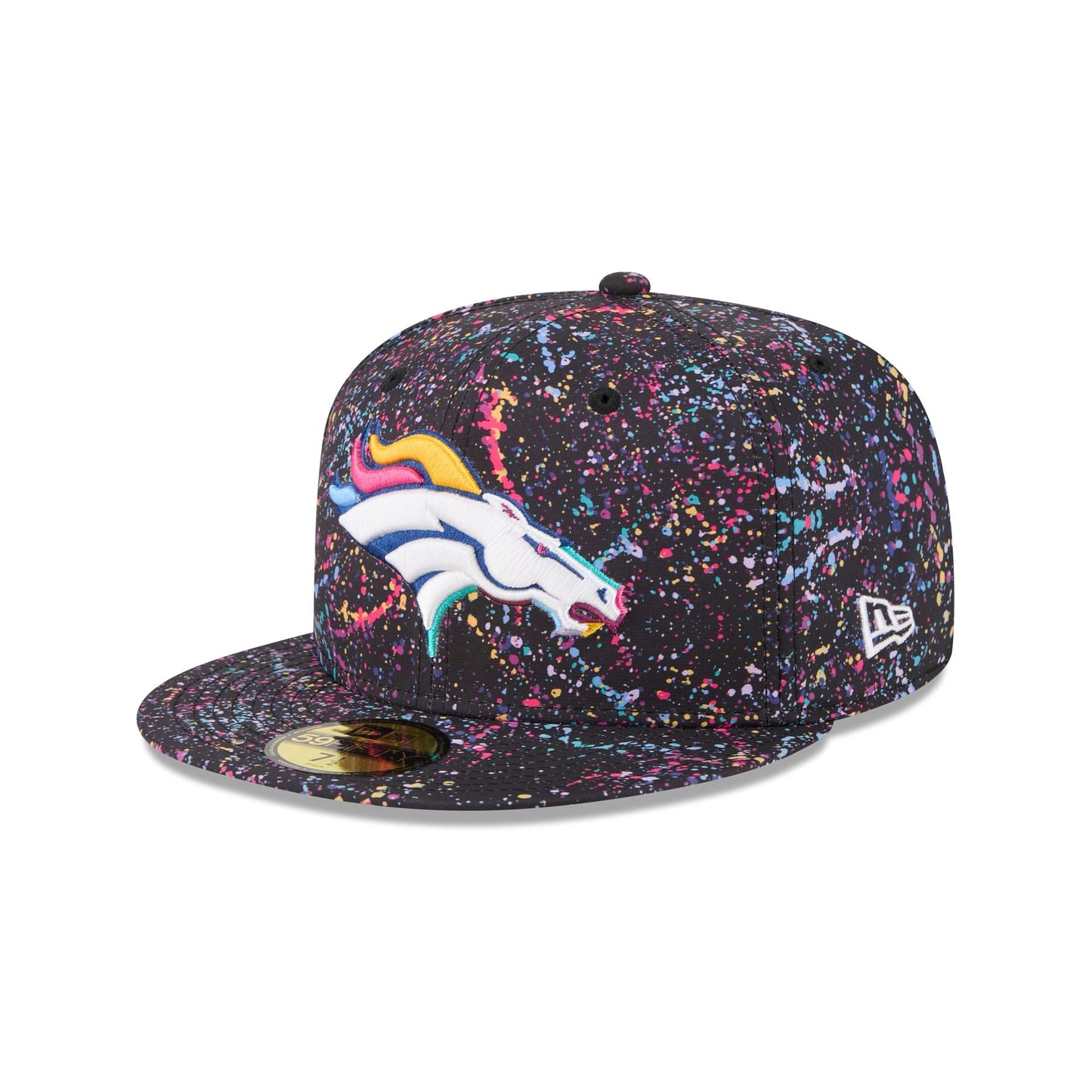 Denver Broncos 2025 Crucial Catch 59FIFTY Fitted Hat
