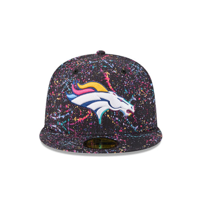 Denver Broncos 2025 Crucial Catch 59FIFTY Fitted Hat
