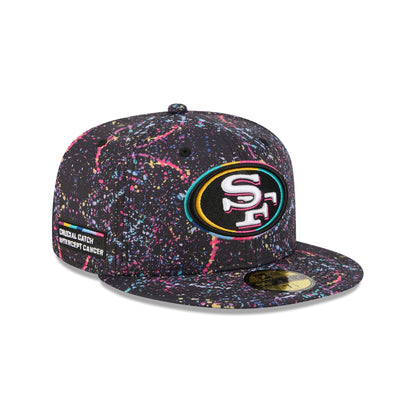 San Francisco 49ers 2025 Crucial Catch 59FIFTY Fitted Hat