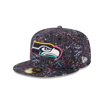 Seattle Seahawks 2025 Crucial Catch 59FIFTY Fitted Hat