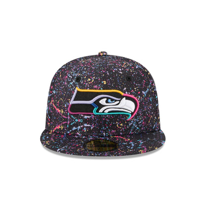 Seattle Seahawks 2025 Crucial Catch 59FIFTY Fitted Hat