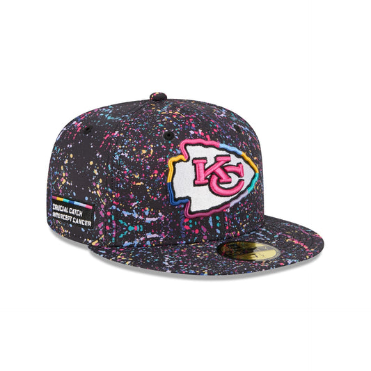 Kansas City Chiefs 2025 Crucial Catch 59FIFTY Fitted Hat