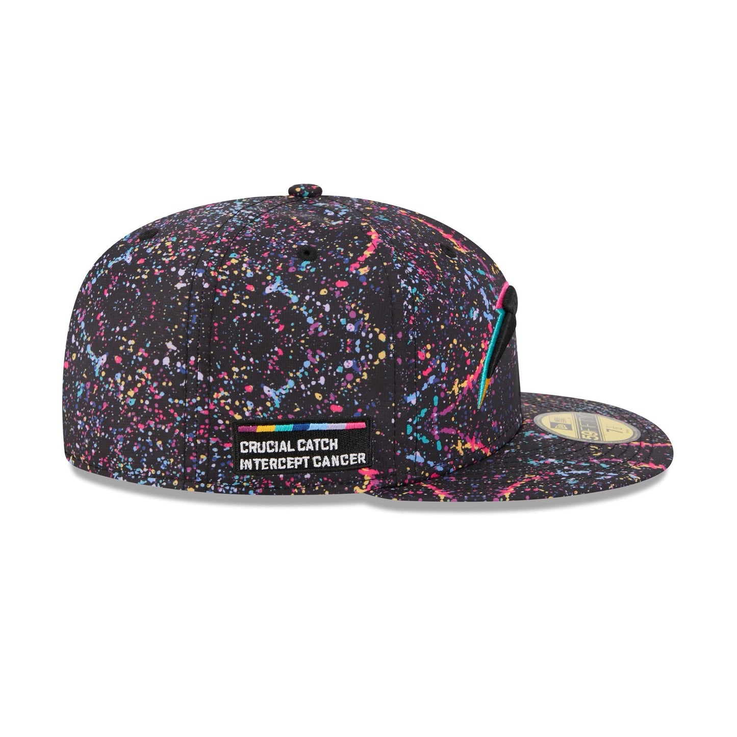 Los Angeles Chargers 2025 Crucial Catch 59FIFTY Fitted Hat
