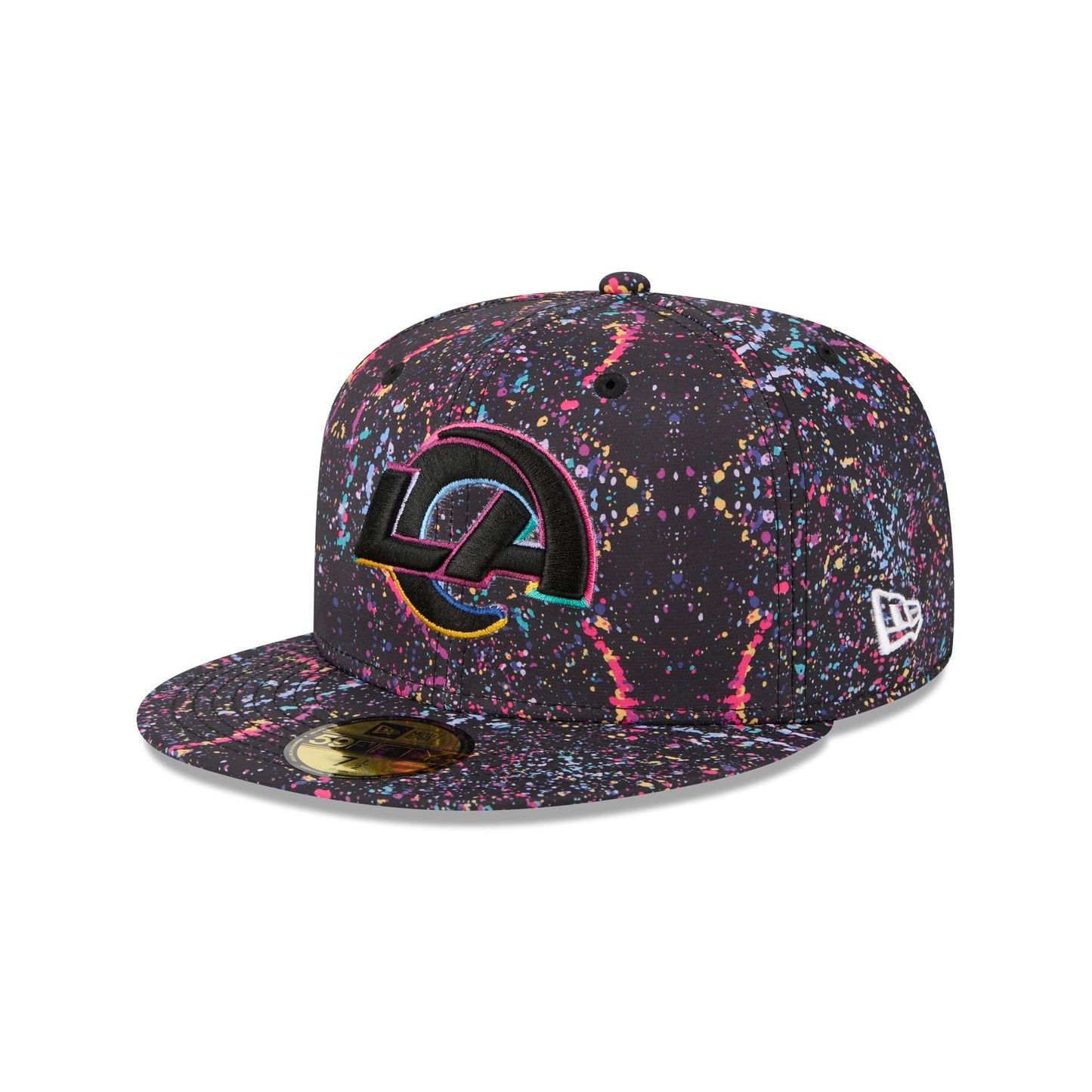 Los Angeles Rams 2025 Crucial Catch 59FIFTY Fitted Hat