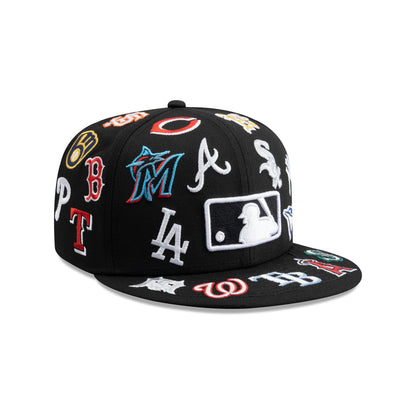 MLB Logo Scramble 59FIFTY Fitted Hat