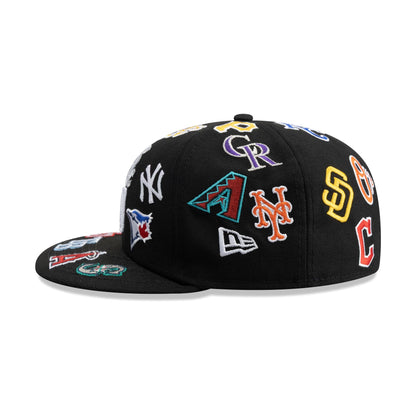 MLB Logo Scramble 59FIFTY Fitted Hat