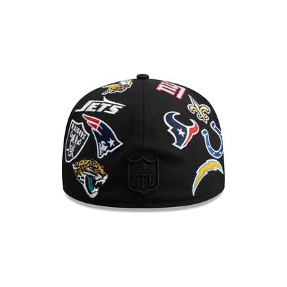 NFL Logo Scramble 59FIFTY Fitted Hat