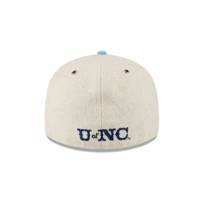 North Carolina Tar Heels College Vault Wool Letterman Retro Crown 59FIFTY Fitted Hat