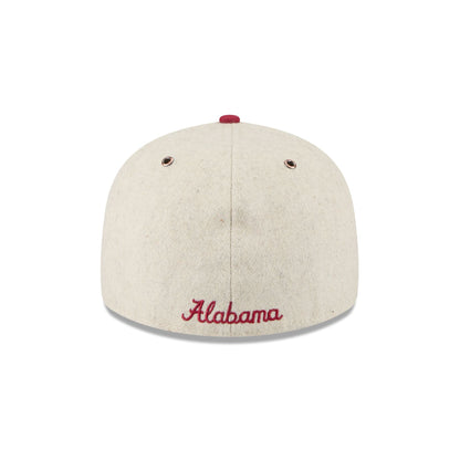 Alabama Crimson Tide College Vault Wool Letterman Retro Crown 59FIFTY Fitted Hat