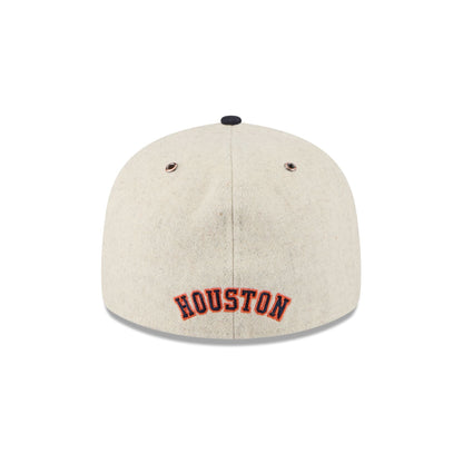 Houston Astros Wool Letterman Retro Crown 59FIFTY Fitted Hat