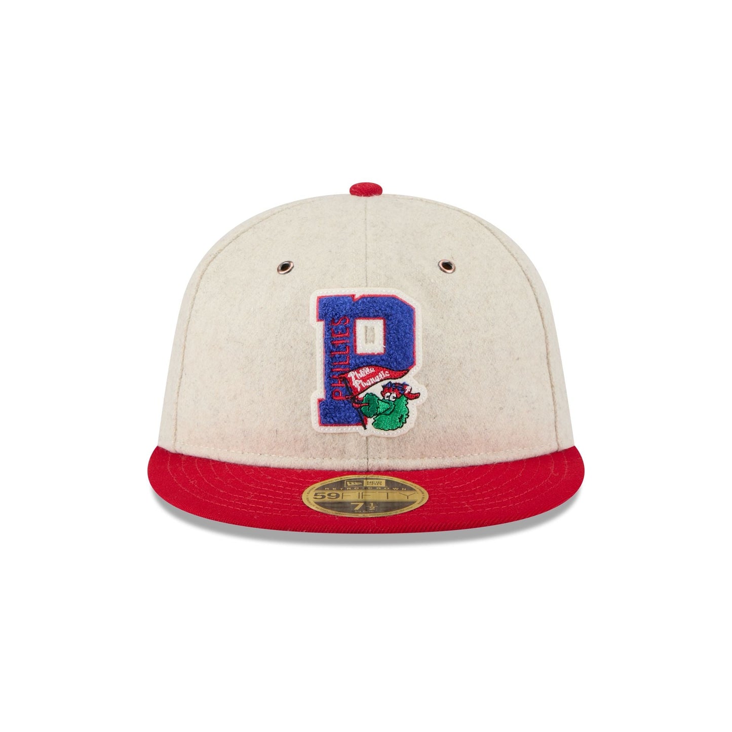 Philadelphia Phillies Wool Letterman Retro Crown 59FIFTY Fitted Hat
