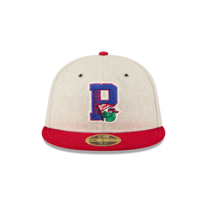 Philadelphia Phillies Wool Letterman Retro Crown 59FIFTY Fitted Hat