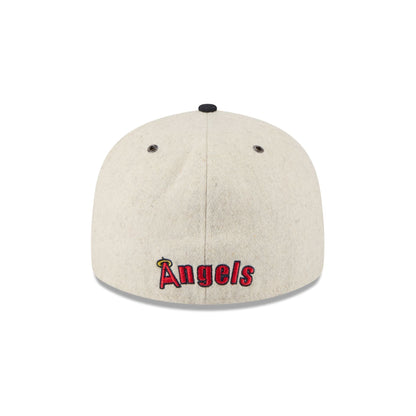 Los Angeles Angels Wool Letterman Retro Crown 59FIFTY Fitted Hat