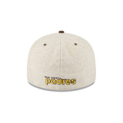 San Diego Padres Wool Letterman Retro Crown 59FIFTY Fitted Hat