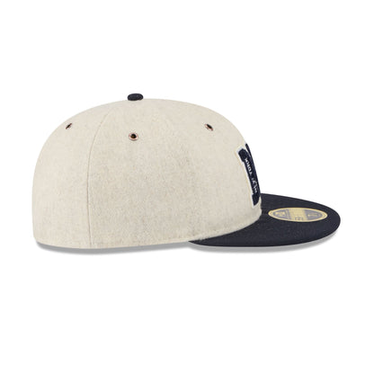 New York Yankees Wool Letterman Retro Crown 59FIFTY Fitted Hat