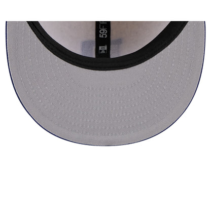 Brooklyn Dodgers Wool Letterman Retro Crown 59FIFTY Fitted Hat