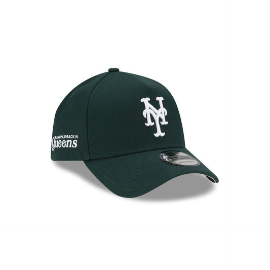 Meanwhile Back in Queens x New York Mets Dark Green 9FORTY A-Frame Snapback Hat