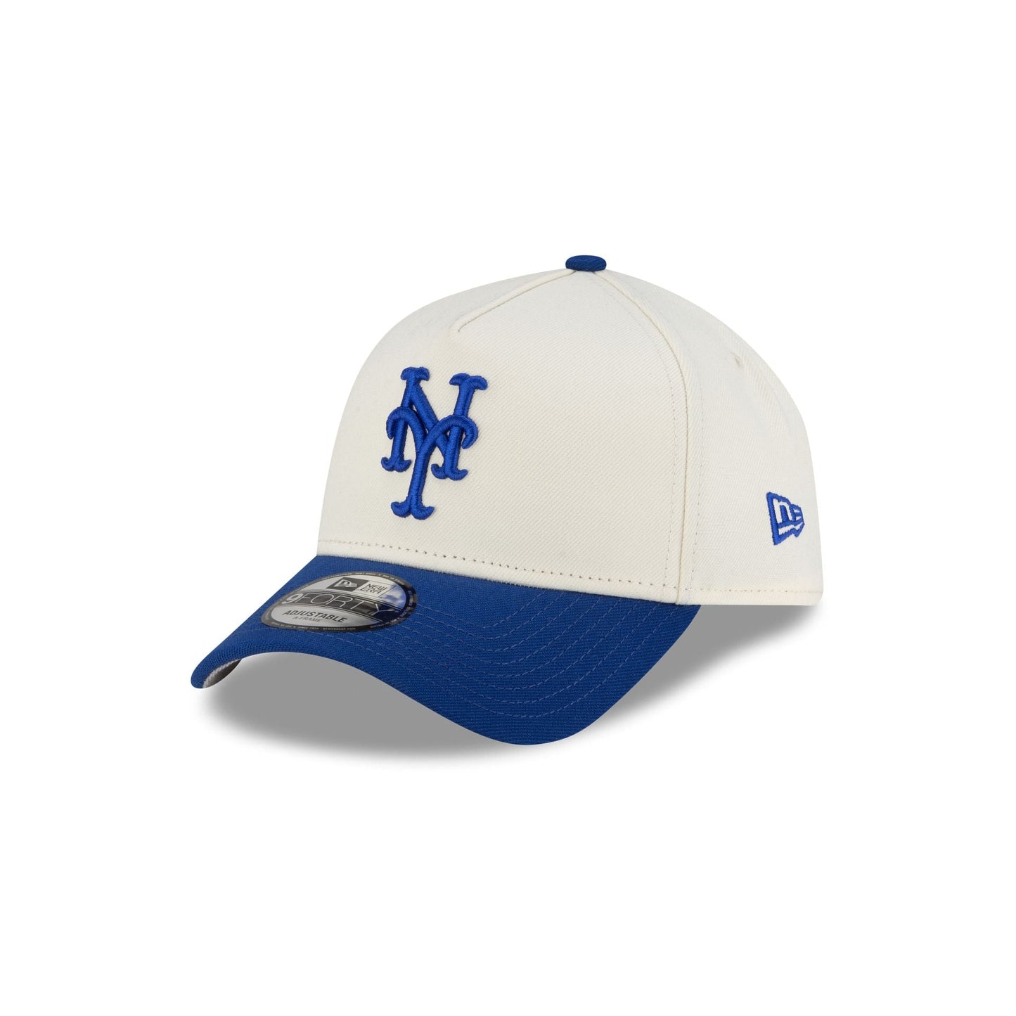 Meanwhile Back in Queens x New York Mets Chrome White 9FORTY A-Frame Snapback Hat